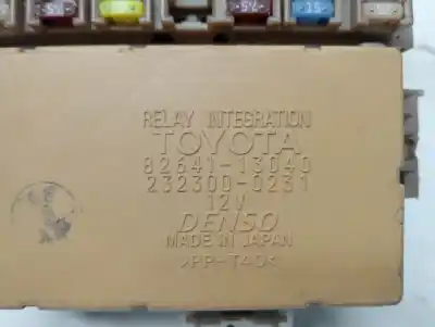 Second-hand car spare part fuse box unit for toyota corolla (_e12_) 1.4 d (nde120_) oem iam references 8264113040  2323000231