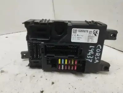 Peça sobressalente para automóvel em segunda mão  por OPEL CORSA D  Referências OEM IAM 13265078  
