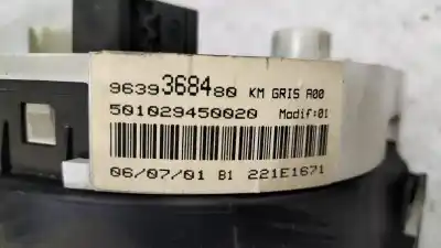 Peça sobressalente para automóvel em segunda mão quadrante por citroen berlingo 1.9 d multispace referências oem iam 9639368480  9639368480