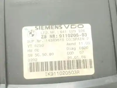 Second-hand car spare part dashboard for bmw 3 (e90) 320 d oem iam references 911020503 641029326 a2c53168441