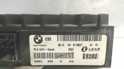 Peça sobressalente para automóvel em segunda mão sistema de áudio / rádio cd por bmw serie 3 coupe (e92) n52b25a referências oem iam 9118827