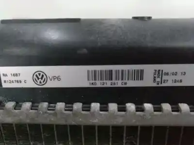 Tweedehands auto-onderdeel waterradiator voor seat altea xl (5p5, 5p8) 1.4 tsi oem iam-referenties 1k0121251