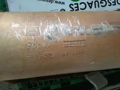 Pezzo di ricambio per auto di seconda mano tubo di scarico centrale per nissan almera (n16/e) yd22ddt riferimenti oem iam 0180900