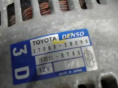 Second-hand car spare part alternator for toyota rav4 (a2) 1azfe oem iam references 2706028090