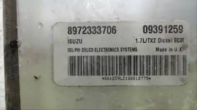 Second-hand car spare part ecu engine control for opel corsa c corsa c oem iam references 8972333706