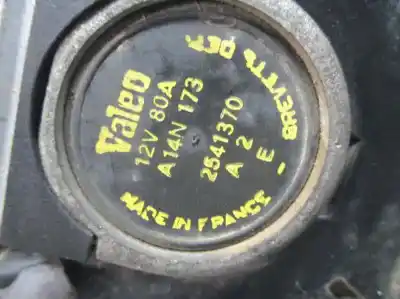 Автозапчасти б/у генератор за peugeot 205 ii (20a/c) 1.4 ссылки oem iam 2541370