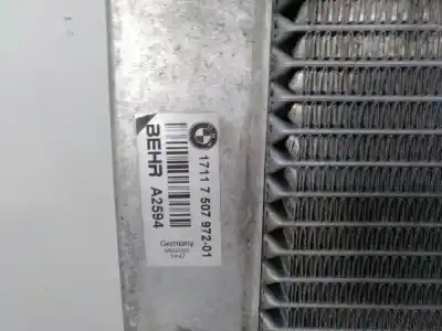 Second-hand car spare part water radiator for bmw 7 (e65, e66, e67) 735 i, li oem iam references 17117507972  