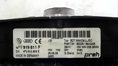 Gebrauchtes Autoersatzteil MULTIFUNKTIONSSTEUERUNG zum AUDI A6 ALLROAD QUATTRO (4FH)  OEM-IAM-Referenzen 4F1919611  