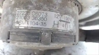 Peça sobressalente para automóvel em segunda mão ventilador de aquecimento por nissan patrol (k/w 160) d-sd33 referências oem iam 27220c6073