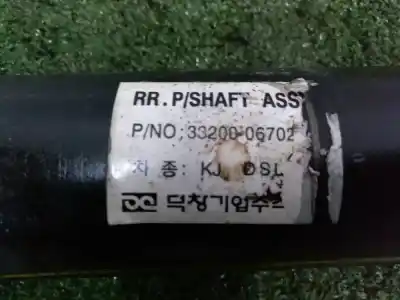 Second-hand car spare part center transmission for ssangyong korando (kj) 2.9 td oem iam references 3320006702
