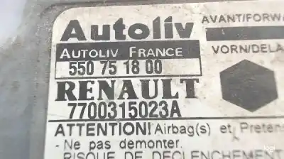 Second-hand car spare part AIRBAG CONTROL UNIT for RENAULT KANGOO  OEM IAM references 7700315023  550751800