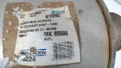 Автозапчасти б/у задняя выхлопная труба за peugeot 205 ii (20a/c) 1.4 ссылки oem iam 61592