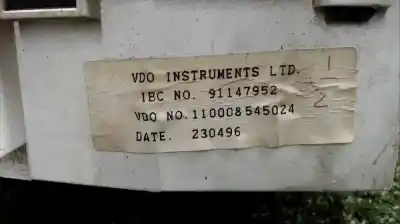 Second-hand car spare part dashboard for opel frontera a 4jb1 oem iam references 91147952  