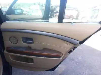 Second-hand car spare part right rear door trim for bmw 7 (e65, e66, e67) 735 i, li oem iam references 51427038718
