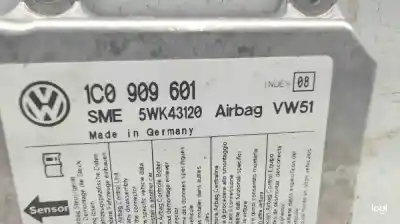Tweedehands auto-onderdeel airbag besturingseenheid voor volkswagen polo iii classic (6v2) 60 1.4 oem iam-referenties 1c0909601