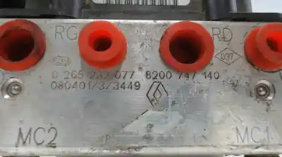 Автозапчасти б/у абс за renault clio ii fase ii (b/cb0) 1.9 dti diesel 80 cv / 59 kw ссылки oem iam 8200747140