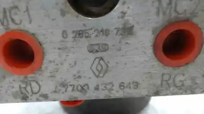 Автозапчасти б/у абс за renault scenic rx4 (ja0) 2.0 16v sportway ссылки oem iam 7700432643  0265216732