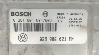 Peça sobressalente para automóvel em segunda mão centralina de motor uce por audi a4 b5 avant (8d5) 1.9 tdi referências oem iam 028906021