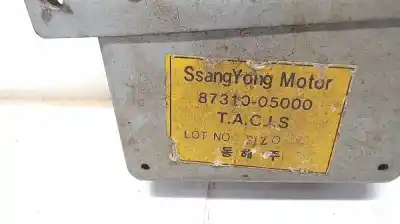 Автозапчасти б/у проверьте блок управления за ssangyong musso (fj) 2.9 d ссылки oem iam 8731005000