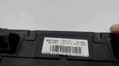 Peça sobressalente para automóvel em segunda mão comando de sofagem (chauffage / ar condicionado) por citroen c3 8hx(dv4td) referências oem iam 96377775xt  