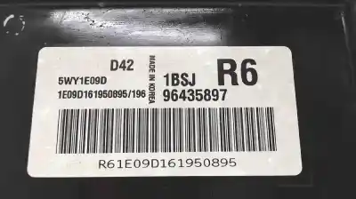 Second-hand car spare part ecu engine control for chevrolet rezzo a16dms oem iam references 96435897  