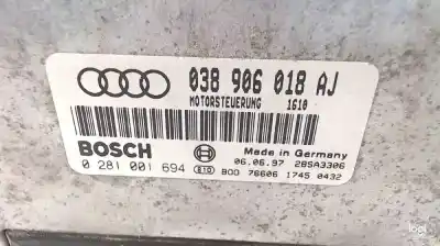 Автозапчасти б/у блок управления двигателем за audi a3 (8l1) 1.9 tdi ссылки oem iam 038906018aj  