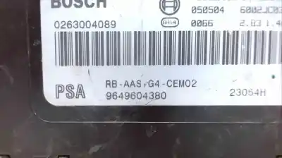 Second-hand car spare part electronic module for citroen c5 iii (rd_) 2.0 hdi (rdrhda) oem iam references 9649604380  
