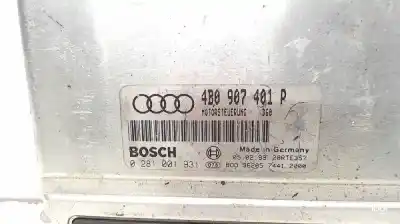 Second-hand car spare part ecu engine control for audi a6 c5 (4b2) 2.5 tdi oem iam references 4b0907401p  