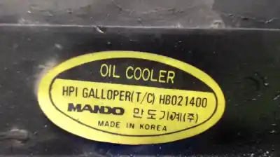 Peça sobressalente para automóvel em segunda mão radiador de óleo por mitsubishi galloper (jk-01) 2.5 td intercooler referências oem iam hb021400
