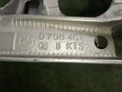 Peça sobressalente para automóvel em segunda mão charrió / suporte de eixo dianteiro por bmw serie 5 berlina (e60) n52b25a referências oem iam 6759461
