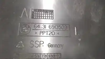 Peça sobressalente para automóvel em segunda mão filtro de ar por bmw serie 5 berlina (e60) n52b25a referências oem iam 64316913503