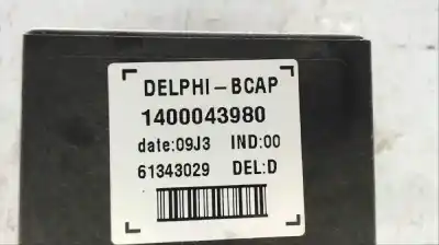 Second-hand car spare part electronic module for peugeot 807 peugeot oem iam references 1400043980