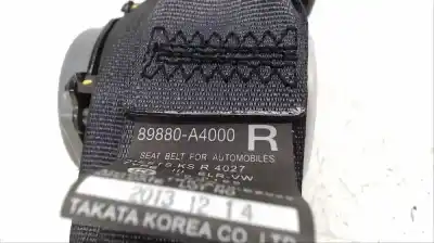 Peça sobressalente para automóvel em segunda mão cinto de segurança traseiro direito por kia carens (rp) d4fd referências oem iam 89880a4000