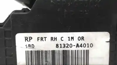 Peça sobressalente para automóvel em segunda mão fechadura da porta dianteira direita por kia carens (rp) d4fd referências oem iam 81320a4010