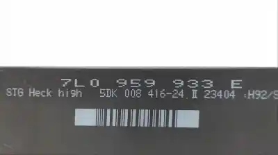 Second-hand car spare part comfort module for volkswagen touareg (7la, 7l6, 7l7) 2.5 r5 tdi oem iam references 7l0959933