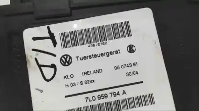 Second-hand car spare part rear right window motor for volkswagen touareg (7la, 7l6, 7l7) 2.5 r5 tdi oem iam references 102236