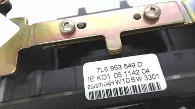 Second-hand car spare part multifunction switch for volkswagen touareg (7la, 7l6, 7l7) 2.5 r5 tdi oem iam references 7l6953549