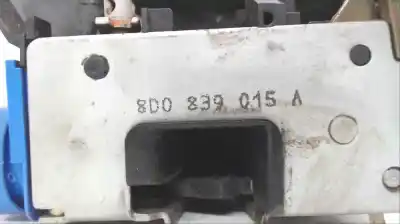 Автозапчастина б/у замок дверей заднього лівого для audi a4 b5 (8d2) 1.9 tdi посилання на oem iam 8d0839015a  