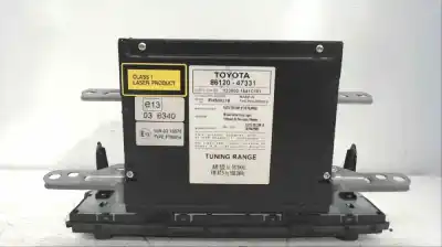 İkinci el araba yedek parçası ses sistemi / radyo cd için toyota prius (nhw30) eco oem iam referansları 8612047331  