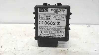 Автозапчасти б/у электронный модуль за mitsubishi montero (v80/v90) 3.2 di-d intense ссылки oem iam mr587673  
