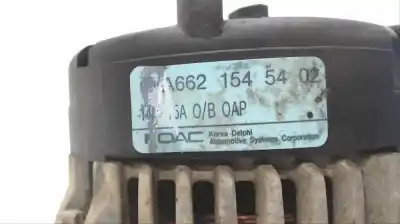 Автозапчастина б/у генератор для ssangyong musso 2.9 d посилання на oem iam a6621545402