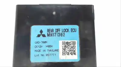 Автозапчастина б/у електронний модуль для mitsubishi l 200 (ka0/kb0) cabina doble intense 4x4 посилання на oem iam mn171302