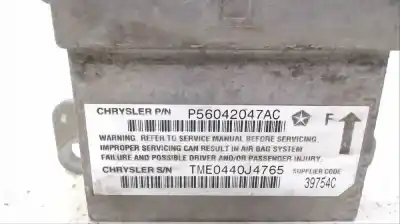Автозапчасти б/у блок управления подушками безопасности за jeep gr.cherokee (wj/wg) 3.1 td limited ссылки oem iam p56042047ac