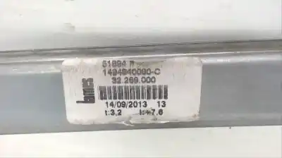 Second-hand car spare part rear right window regulator for peugeot 807 peugeot oem iam references 1494840080c