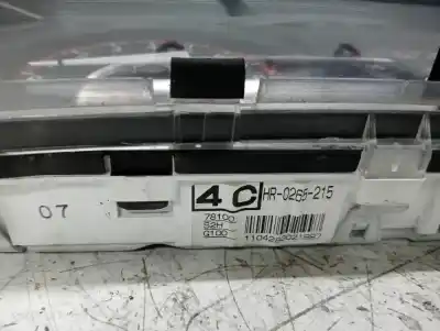 Автозапчастина б/у панель інструментів для honda hrv gh vtec top 4wd 3ptas. посилання на oem iam hr0265215
