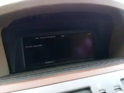 Second-hand car spare part multifunction display for bmw 7 (e65, e66, e67) 735 i, li oem iam references 65826923038