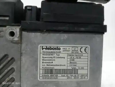 Second-hand car spare part heating exchange valve for bmw 7 (e65, e66, e67) 735 i, li oem iam references 64126922324  