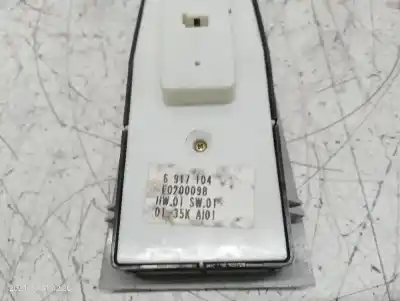 Second-hand car spare part left front power window switch for bmw 7 (e65, e66, e67) 735 i, li oem iam references 6917104