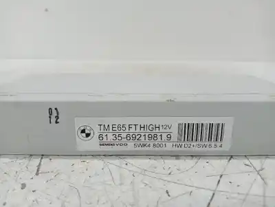 Second-hand car spare part body control unit for bmw 7 (e65, e66, e67) 735 i, li oem iam references 613569219819  