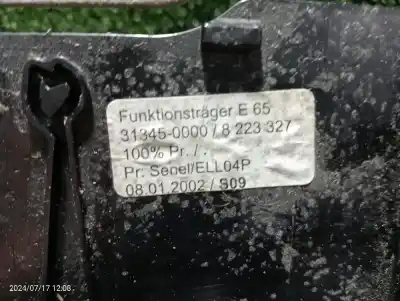 Second-hand car spare part center armrest for bmw 7 (e65, e66, e67) 735 i, li oem iam references 51168223315  